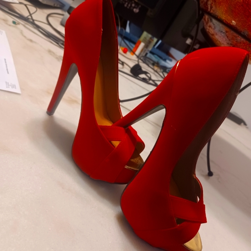 Red heels